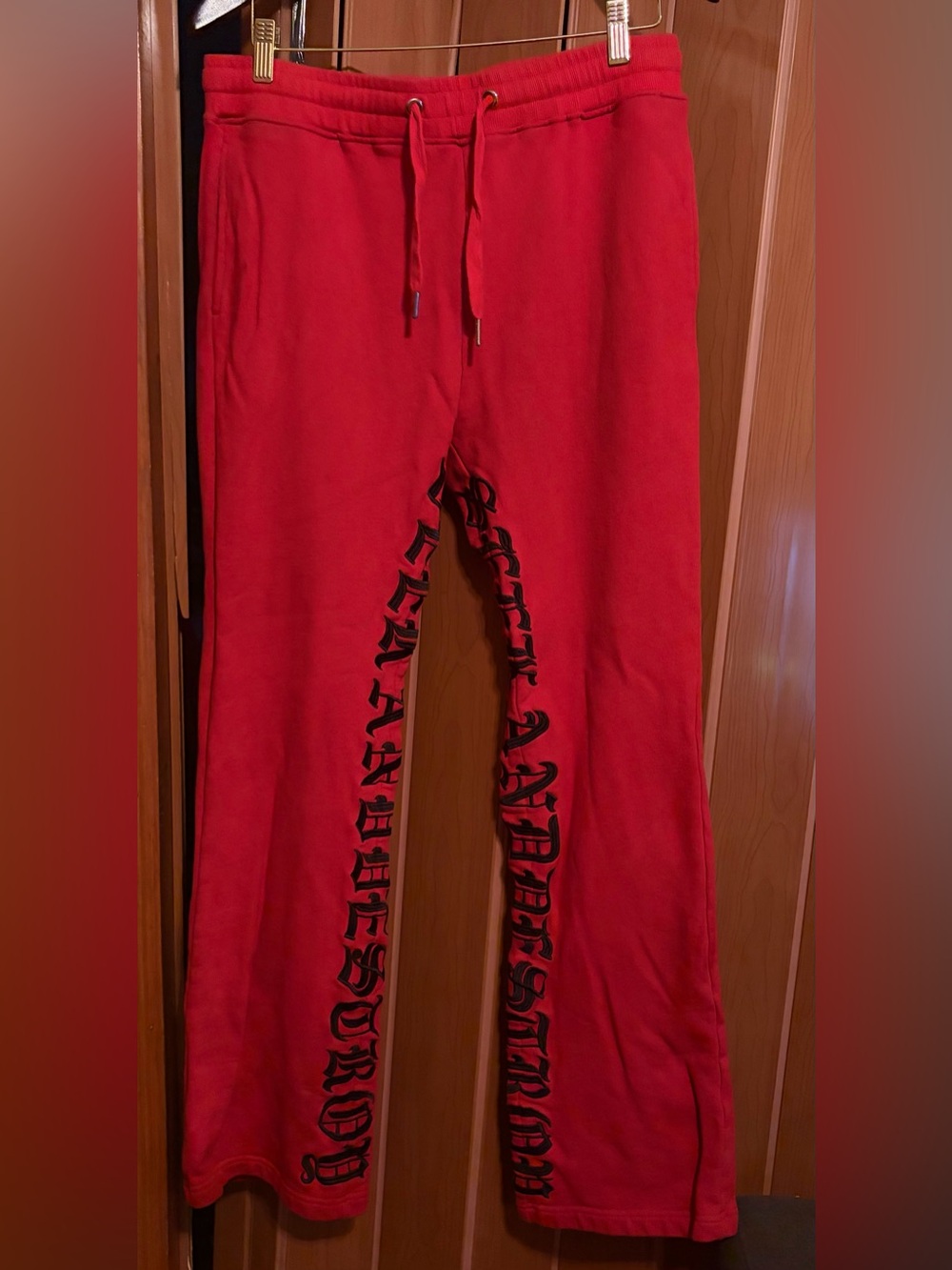 EPTM Red Graphic Men’s Sweatpants - Casual Drawstring Lounge Pants size large